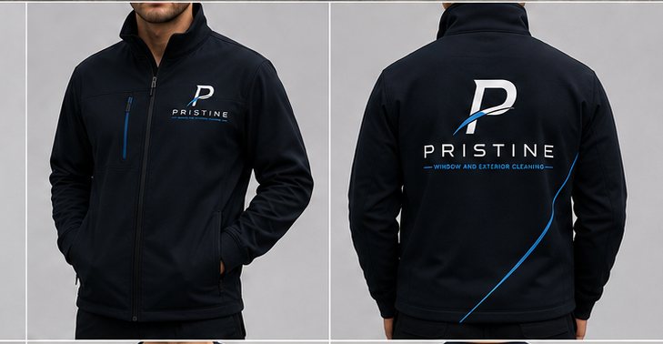 Pristine cleaners in branded uniform